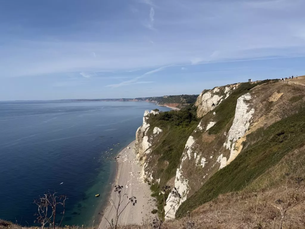 beer to branscombe walks dramatic cliff views
