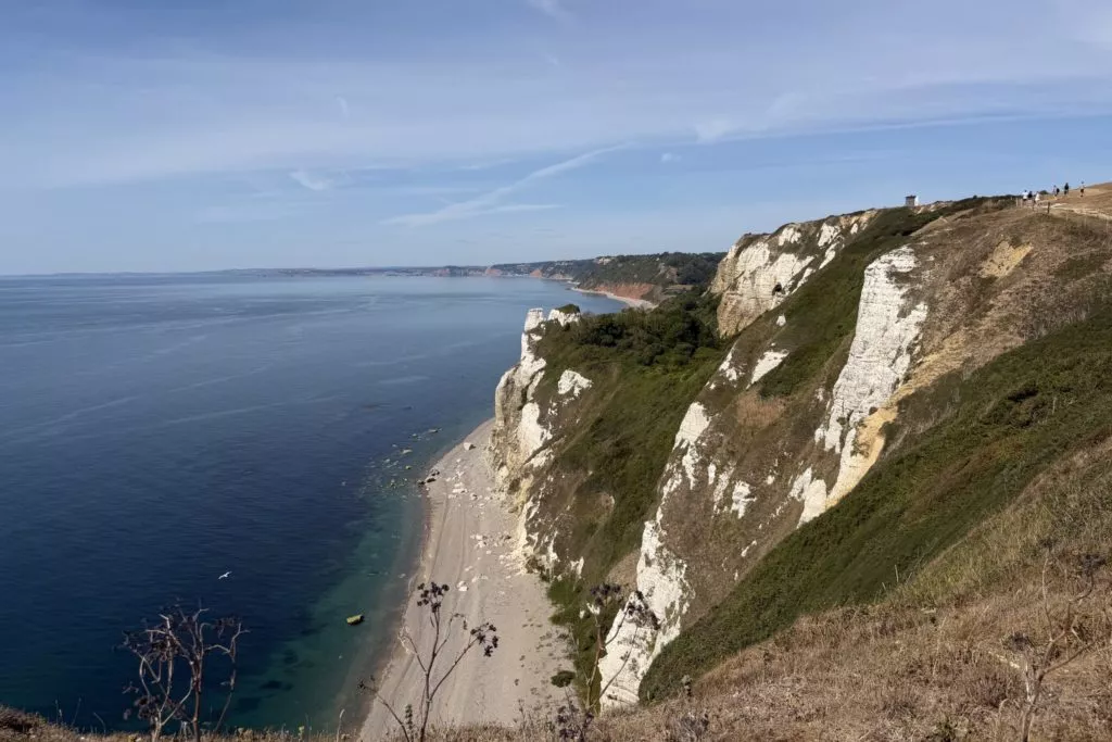 beer to branscombe walk along the cliffs