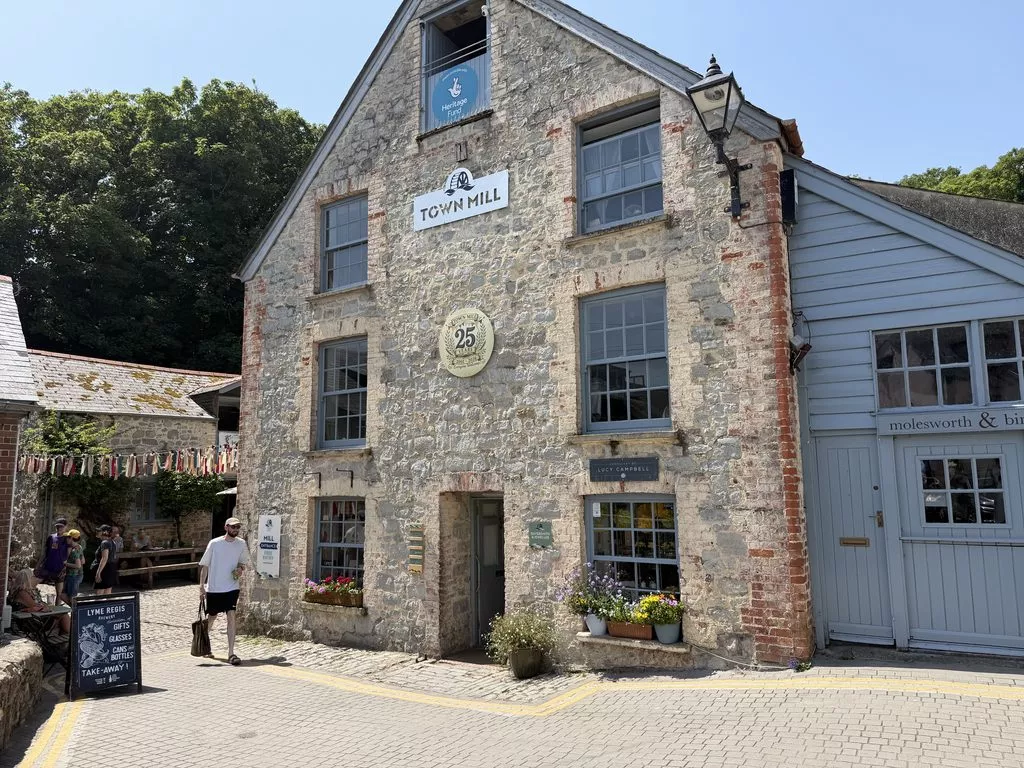 The town mill in lyme regis