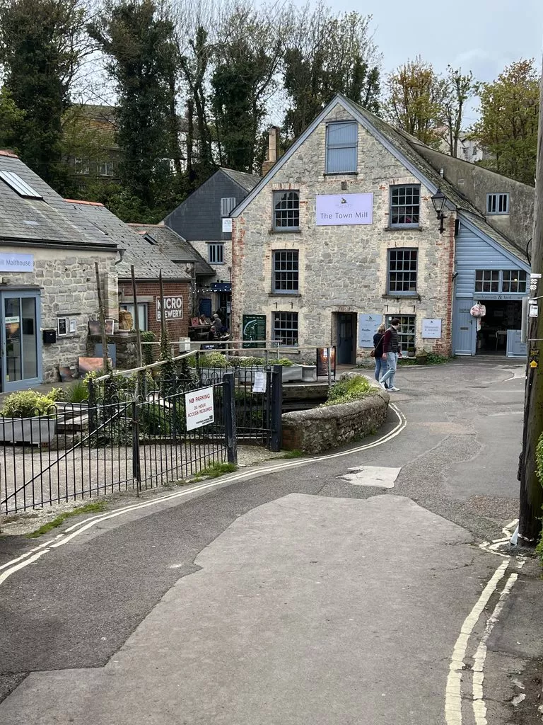 The Mill courtyard in lyme regis